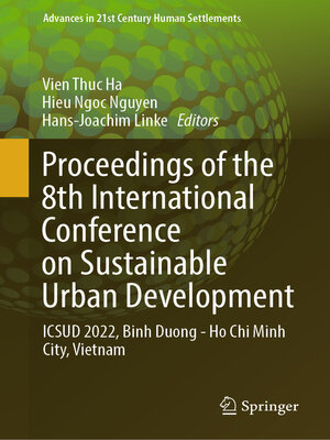 cover image of Proceedings of the 8th International Conference on Sustainable Urban Development